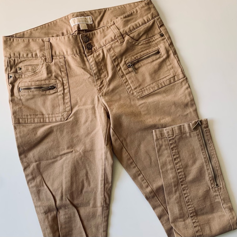 Michael by Michael Kors tan ankle pants, size 6
